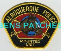 NEW MEXICO,ALBUQUERQUE POLICE MOUNTED 6
